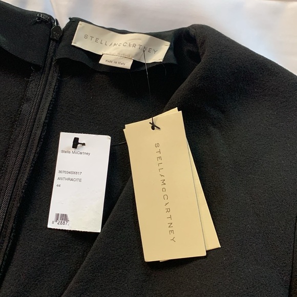 BNWT Stella Mccartney Anthrocite Dress BEAUTIFUL - Picture 5 of 13